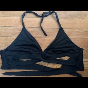 Black Tie Bathing suit top